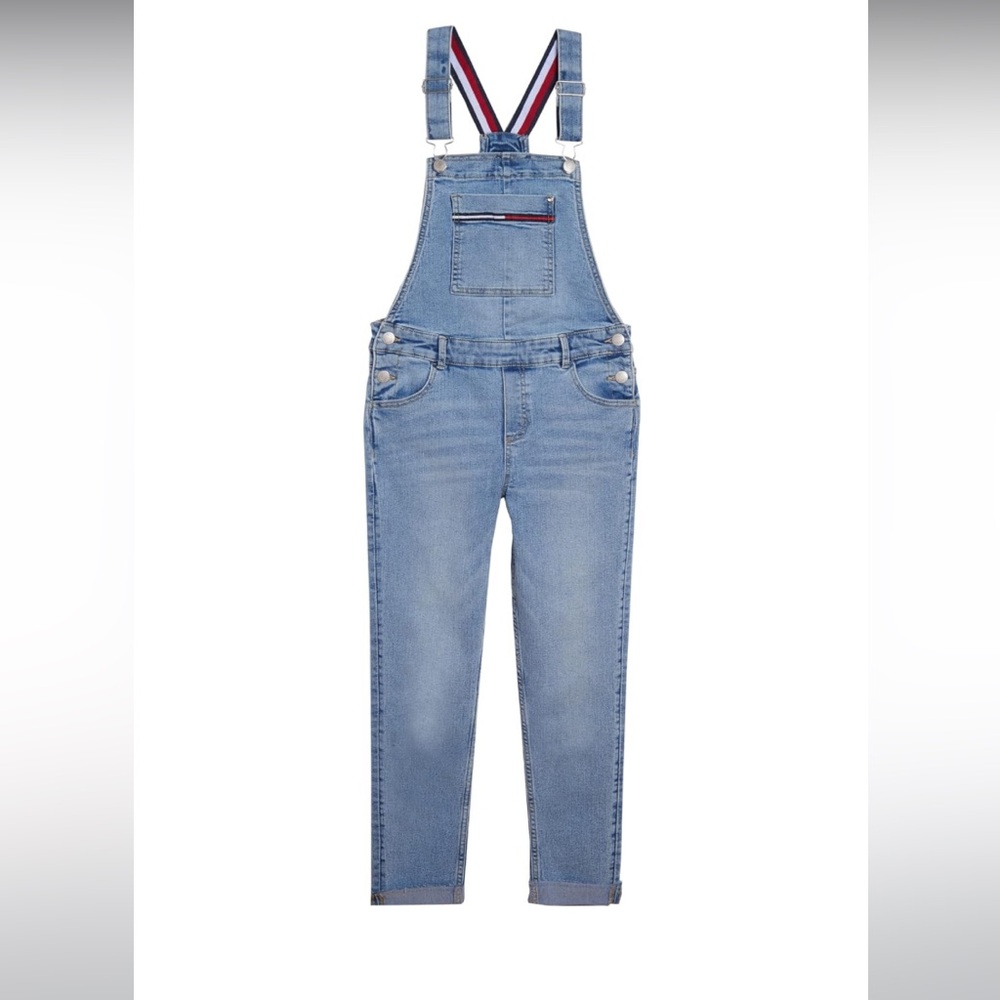 $55 NWT Tommy Hilfiger girls denim overalls